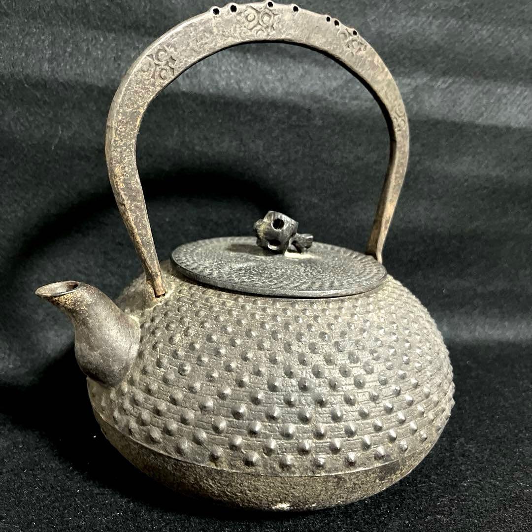 【FT】南部鉄瓶　茶道　道具