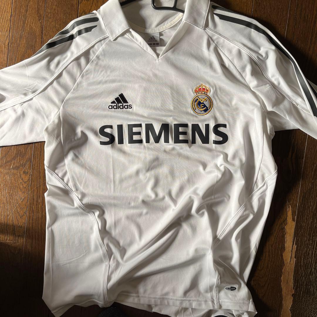 ジダン　レアル　マドリー　ユニフォーム