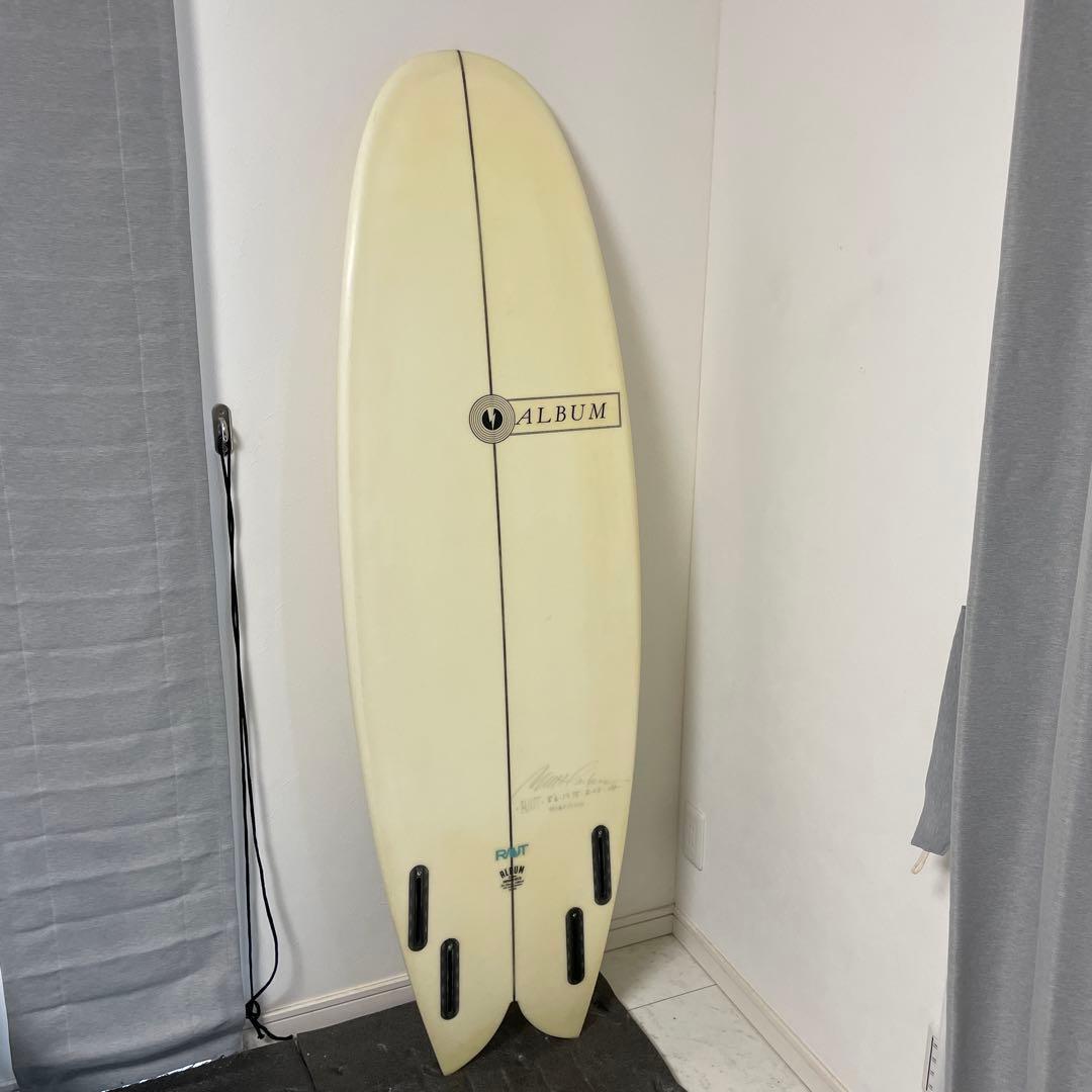 千葉　手渡し限定　アルバム ￼ALBUM ショートボード 白色　EPS クアッド