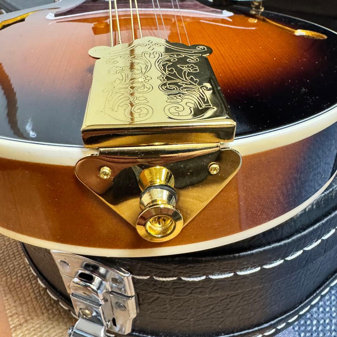 【美品】ARIA AM-40 フラットマンドリン ハードケース付き