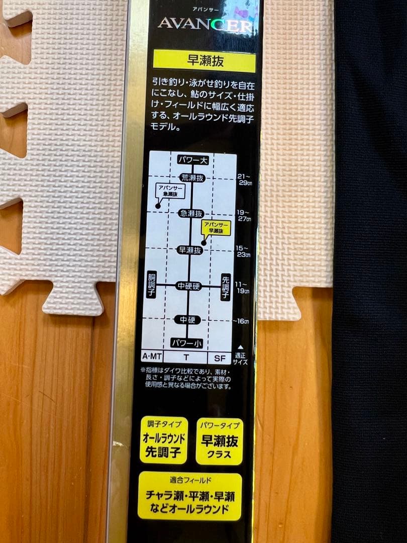 たっちゃんダイワ鮎竿70·R新品