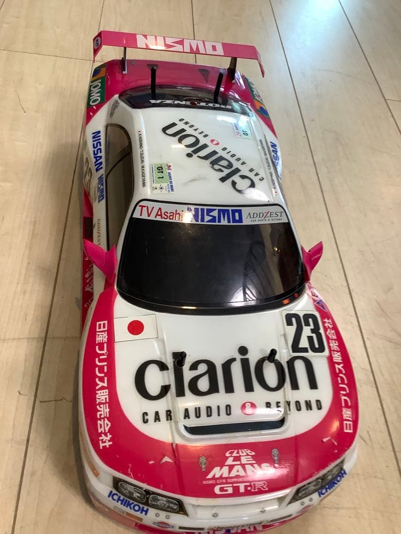 タミヤ　TAMIYA RCカー　クラリオンニスモ　GT-R LM 1/24