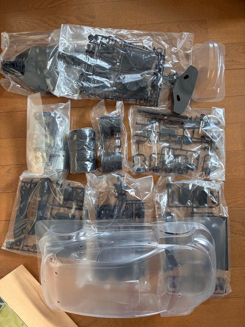 【寄付付き・箱角打ち】Tamiya TT-02 シャーシ