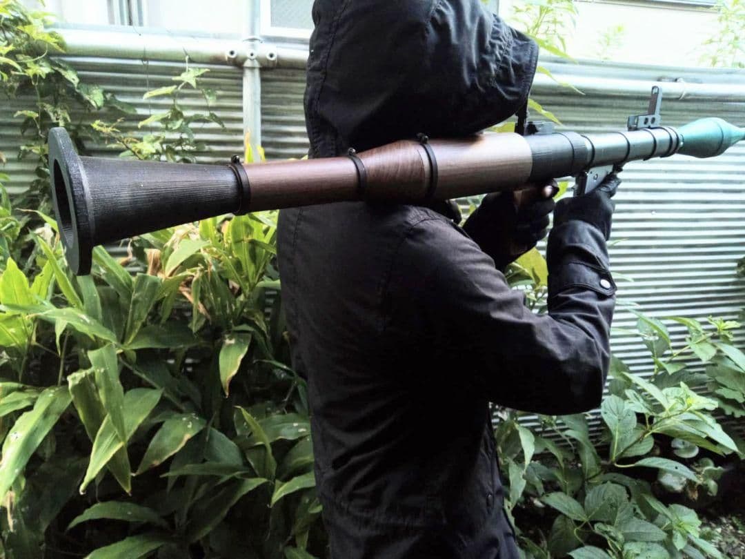フルスクラッチ RPG-7 ロケットランチャー 3Dプリンター 成形 Ｉ