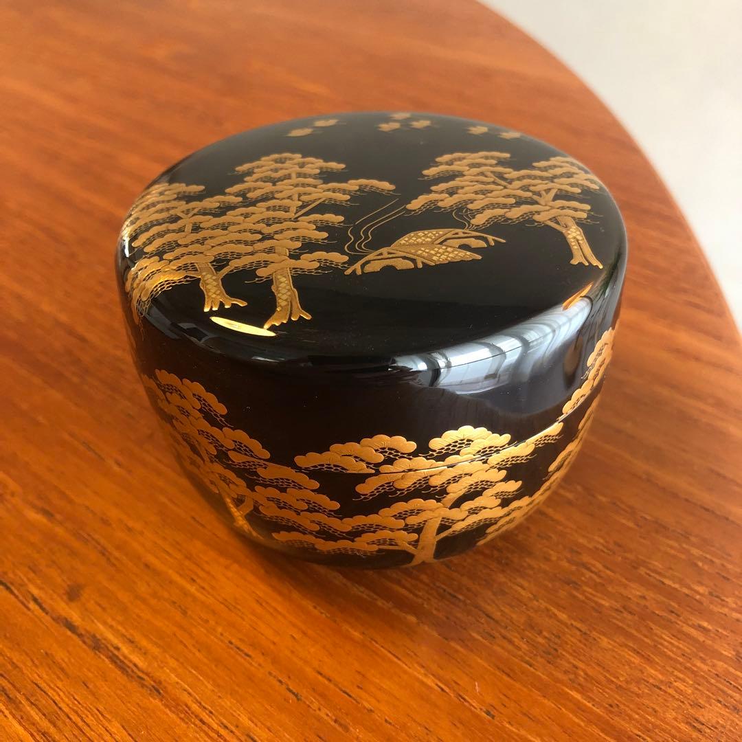茶道具　平棗　一斉　金蒔絵