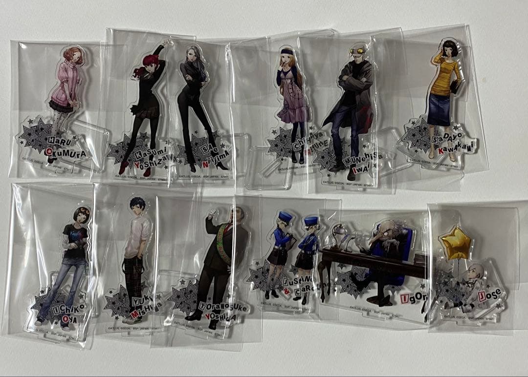 ペルソナ5ザ・ロイヤル 一番くじ A賞 E賞 F賞 H賞 まとめ売り