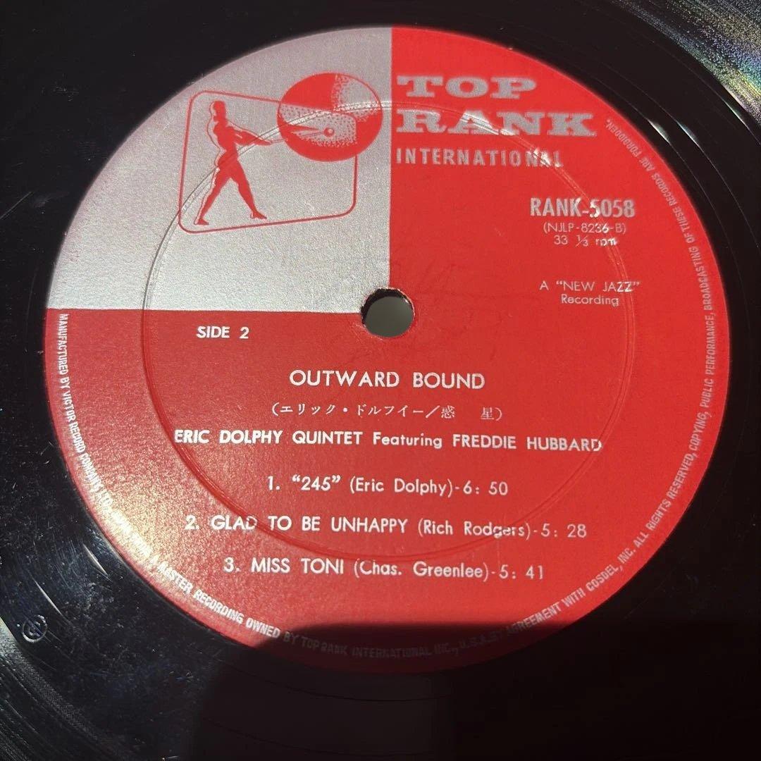 [レコード] Eric dolphy outward bound LP