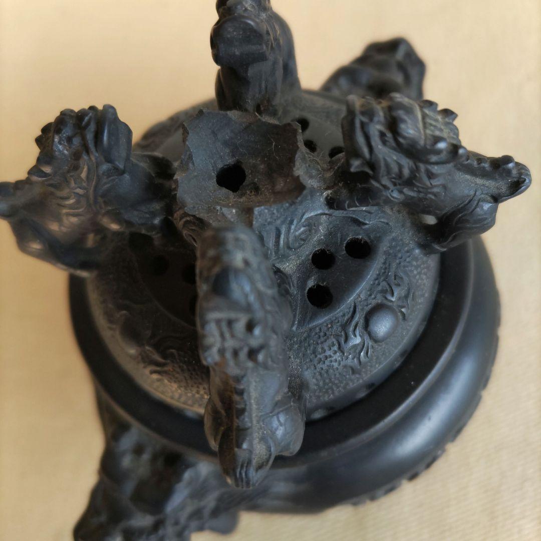 獅子、象の天球香炉