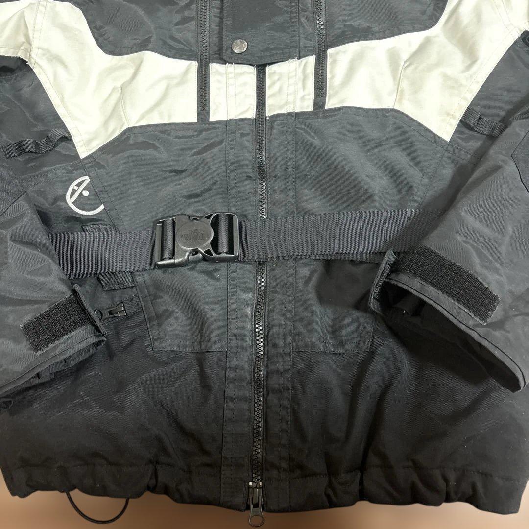 ⑫ THE NORTHFACE STEEPTECH アウター 黒　ナイロン