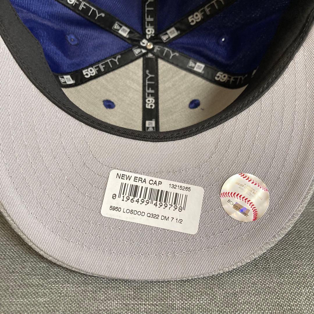 【海外限定】712 ニューエラ ロサンゼルスドジャース 59FIFTY ロイヤル