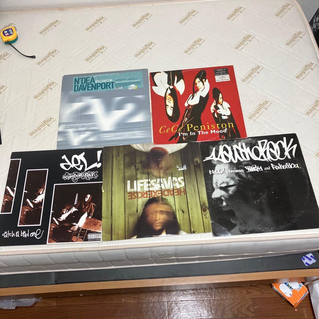 送料込み　ヒップホップレコードまとめ売り約60枚　おまけ付き