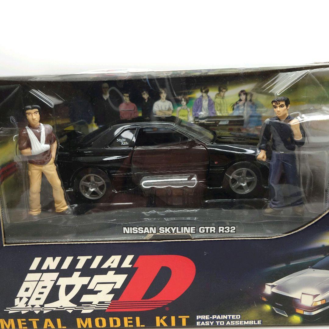 頭文字D 1/24 Jadatoys GTR R32 中里毅 ミニカー