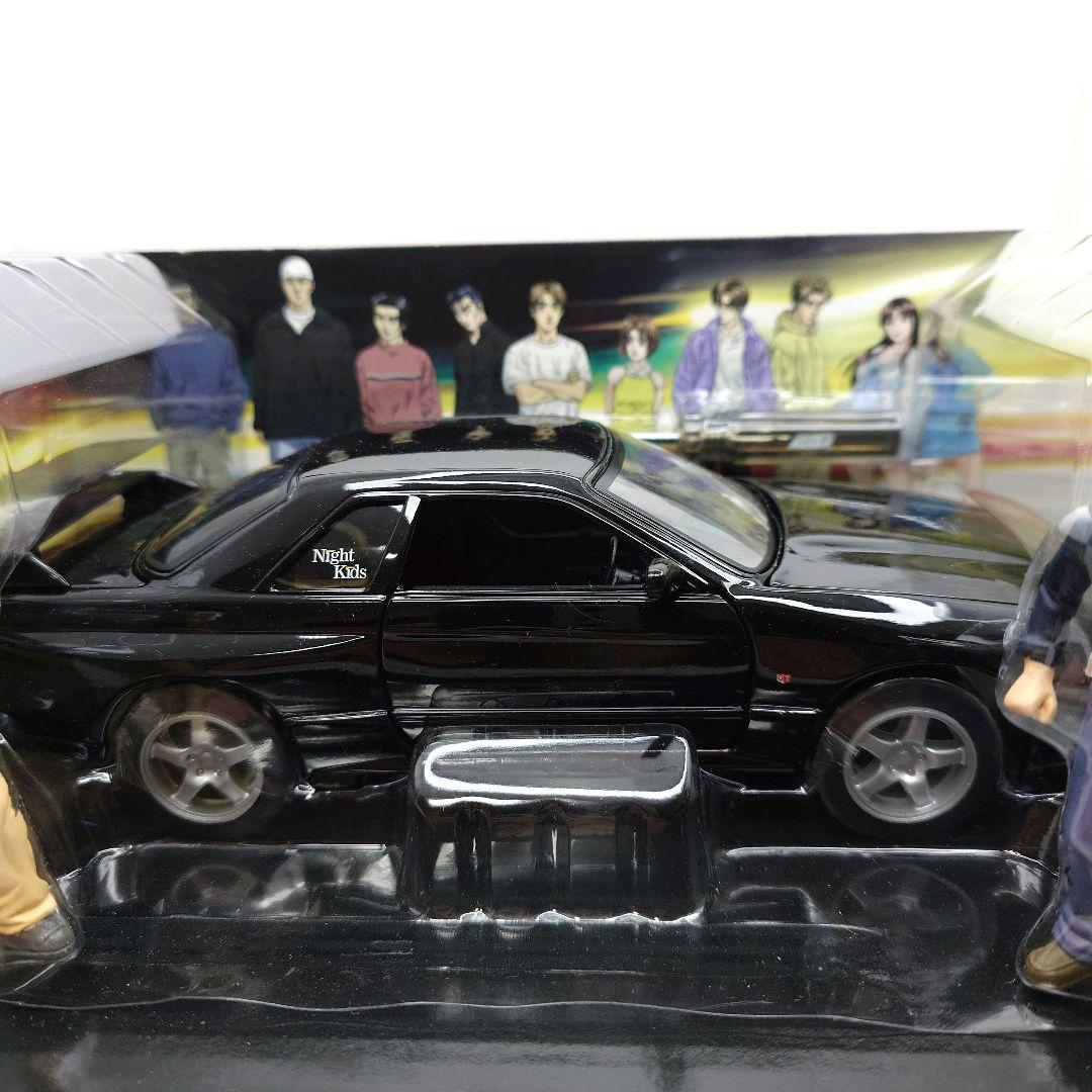 頭文字D 1/24 Jadatoys GTR R32 中里毅 ミニカー
