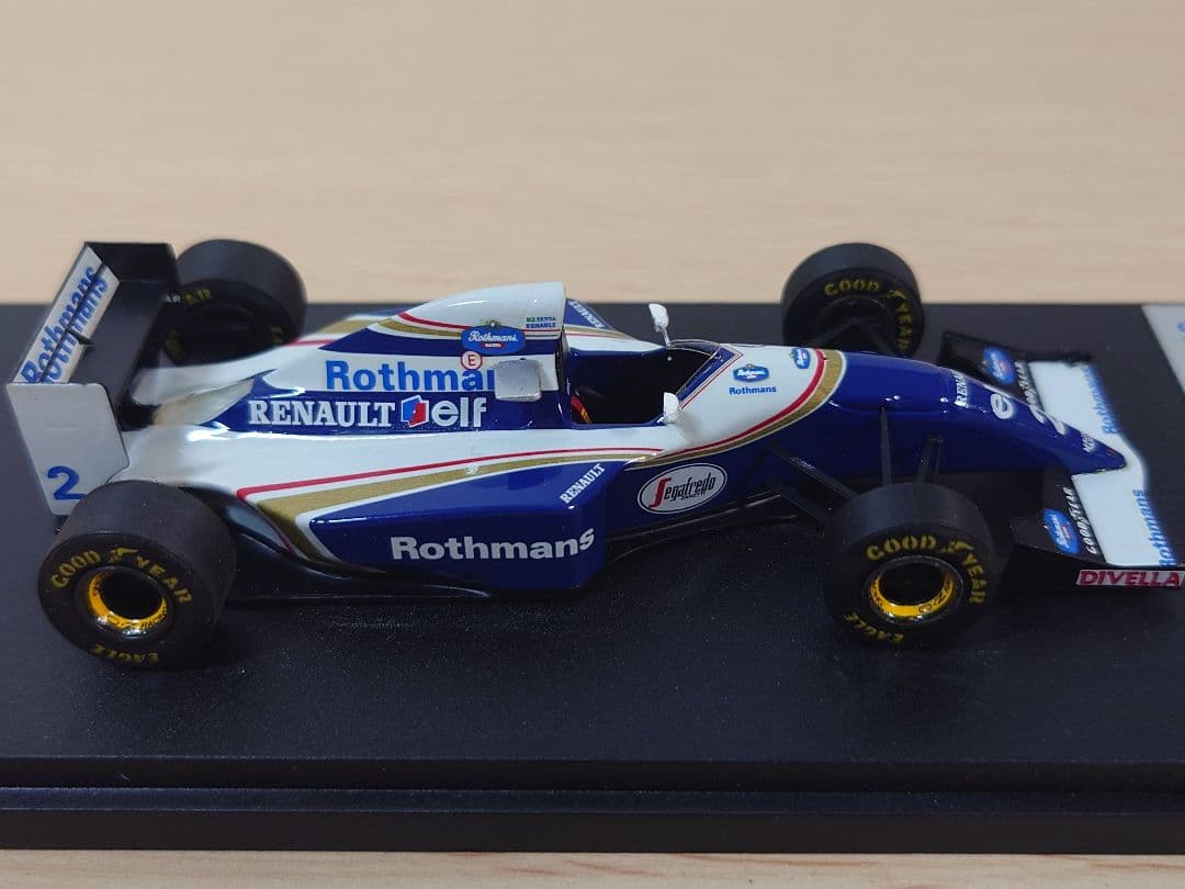 BBR Williams FW16 ルノー アイルトン・セナ ミニカー 1/43