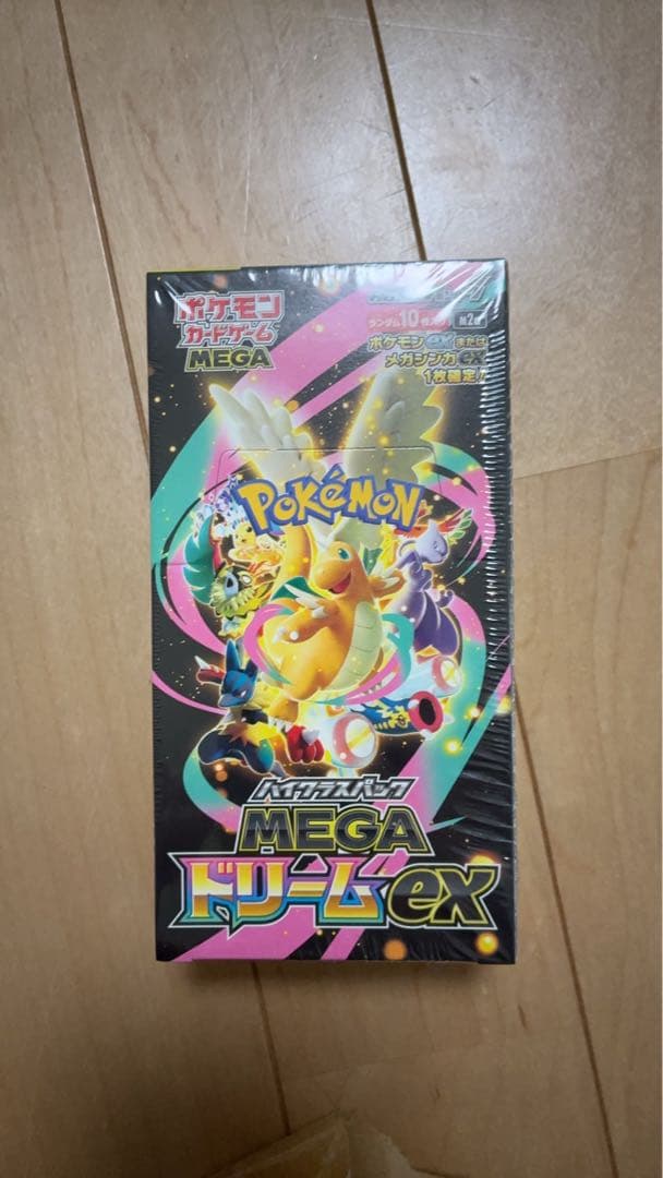 ポケモンカード　MEGAドリームex シュリンク付 1BOX 新品　未開封