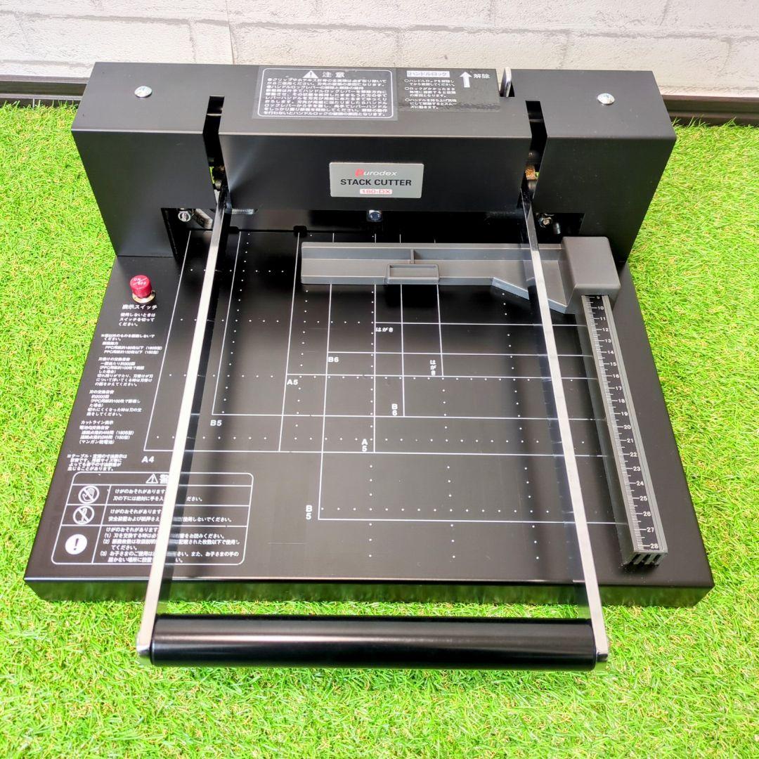 【良品】Durodex スタックカッター 180DX 裁断機 カットライン表示