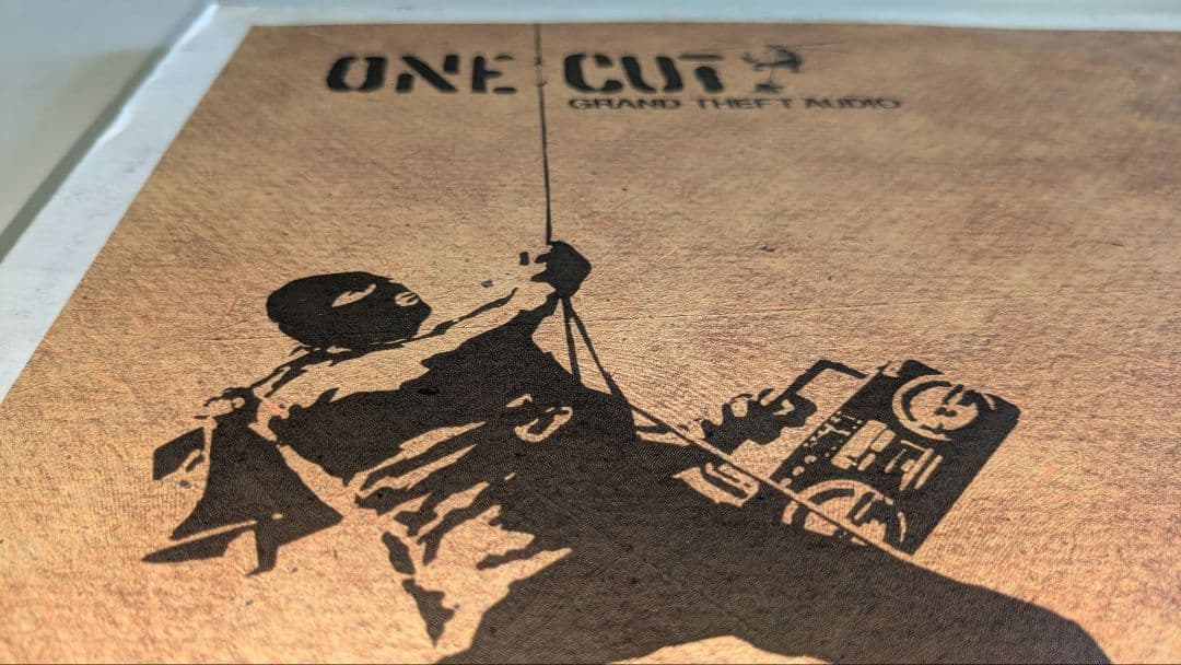 ONE CUT: GRAND THEFT AUDIO レコード　Banksy