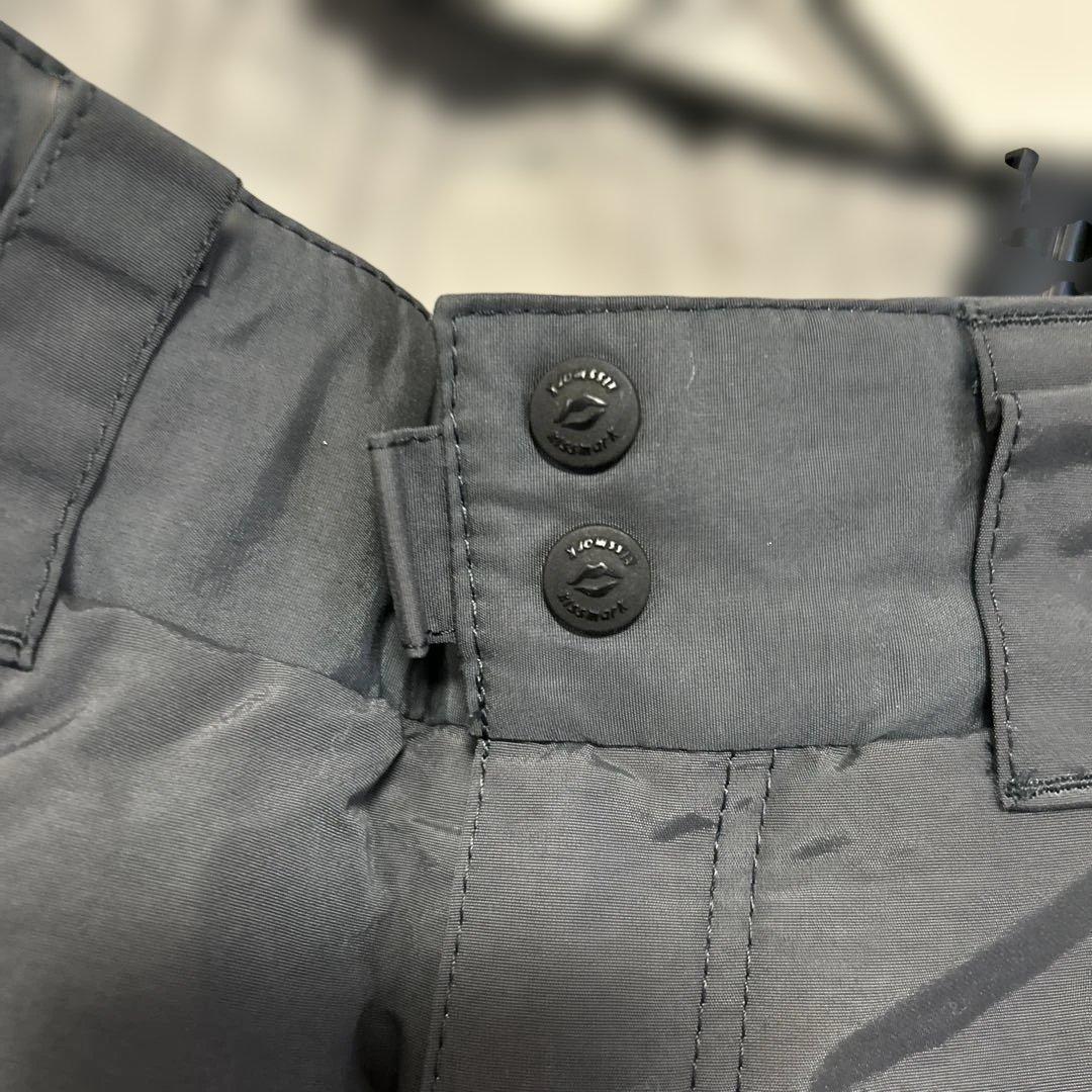 kissmark スノボウェア レディース M 上下セット ピンク× グレー