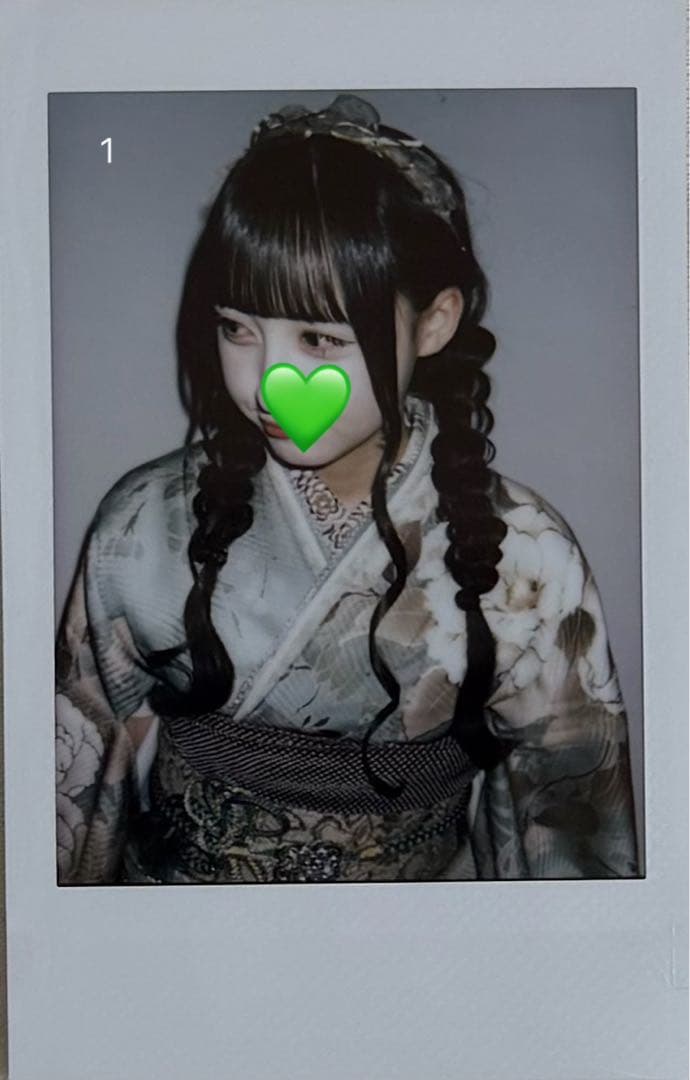 iLiFE! 若葉のあ ランチェキ 振袖