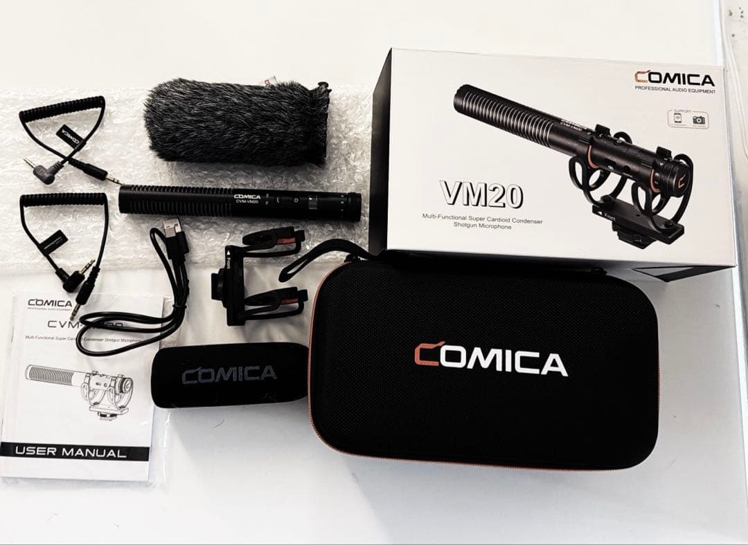 ショットガン マイクCOMICA CVM VM20