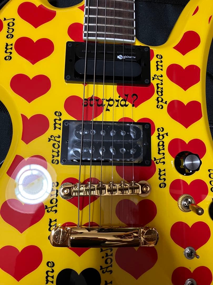 新品未使用 MG-165S イエローハート hideモデル