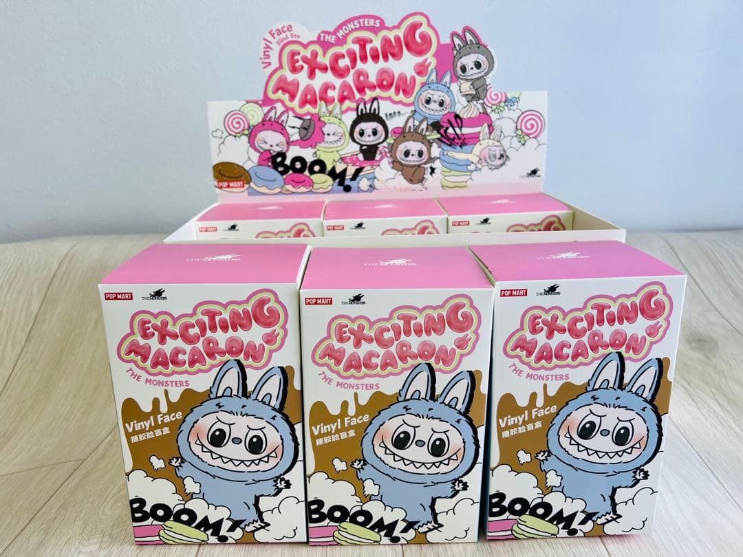 ⭐️【正規品・新品未開封】POP MART エナジー3箱& マカロン3箱６箱セット