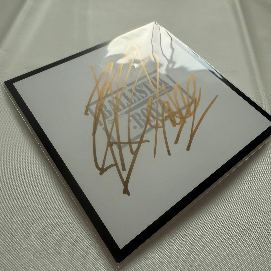 BALLISTIK BOYZ 加納嘉将 直筆サイン