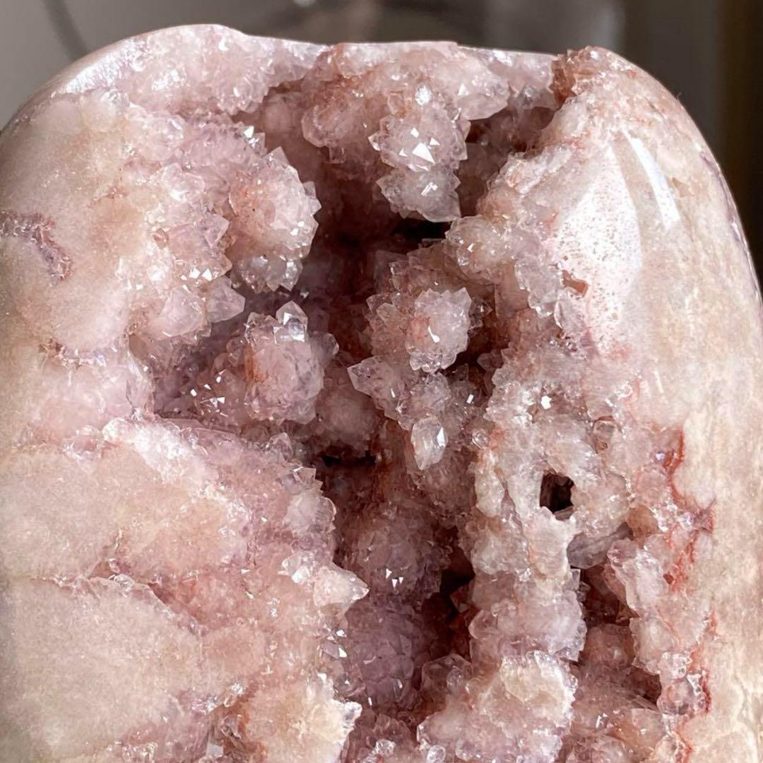 ★★★最終大特価【 キュート どっしり ピンクアメジスト ドーム 約618g