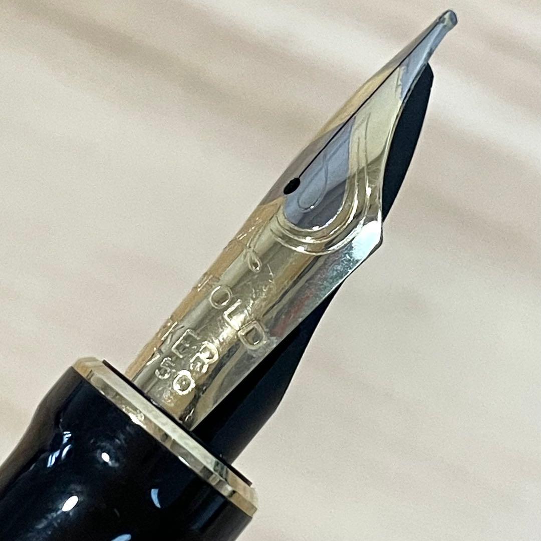 パーカー PARKER 万年筆 デュオフォールド センテニアル ブラック 美品