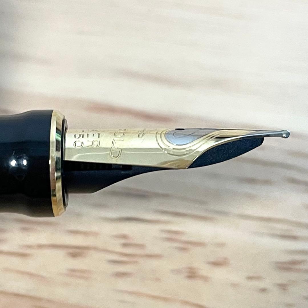 パーカー PARKER 万年筆 デュオフォールド センテニアル ブラック 美品