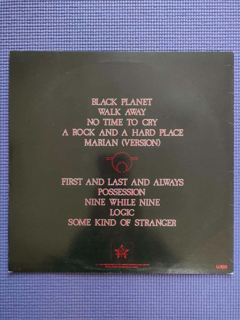 オリジナル国内盤　シスターズ・オブ・マーシー　ゴシックロック名盤