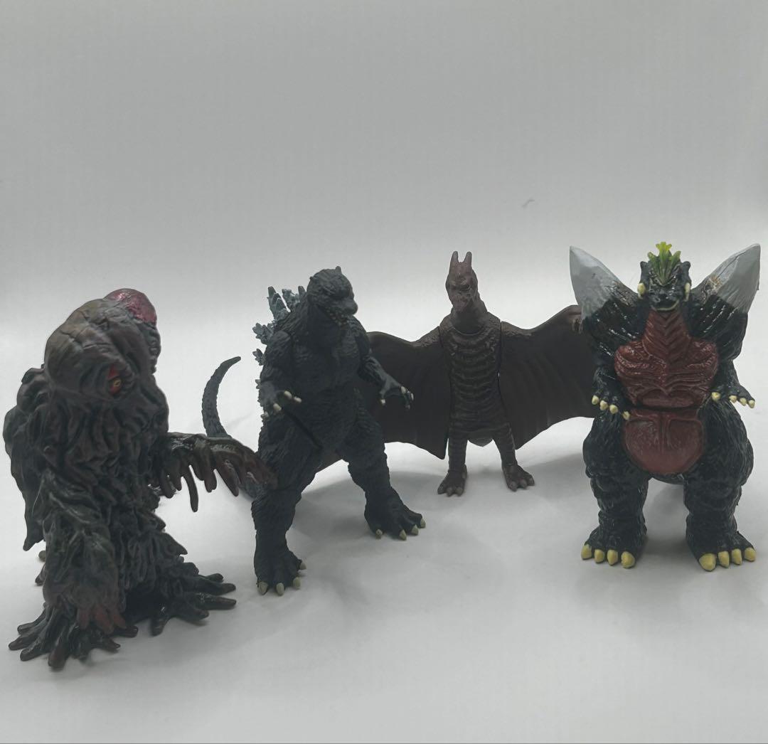 【希少】ゴジラクロニクル2&3 円谷英二セレクションフィギュア3点セット全29種
