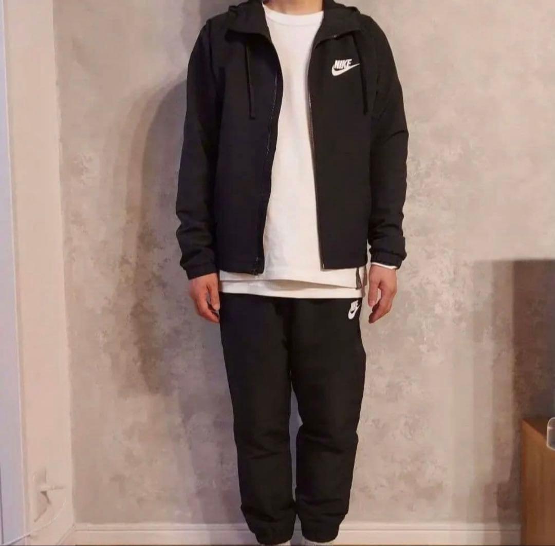 格安　早い者勝ち　Nike 黒 ジャージ上下セット