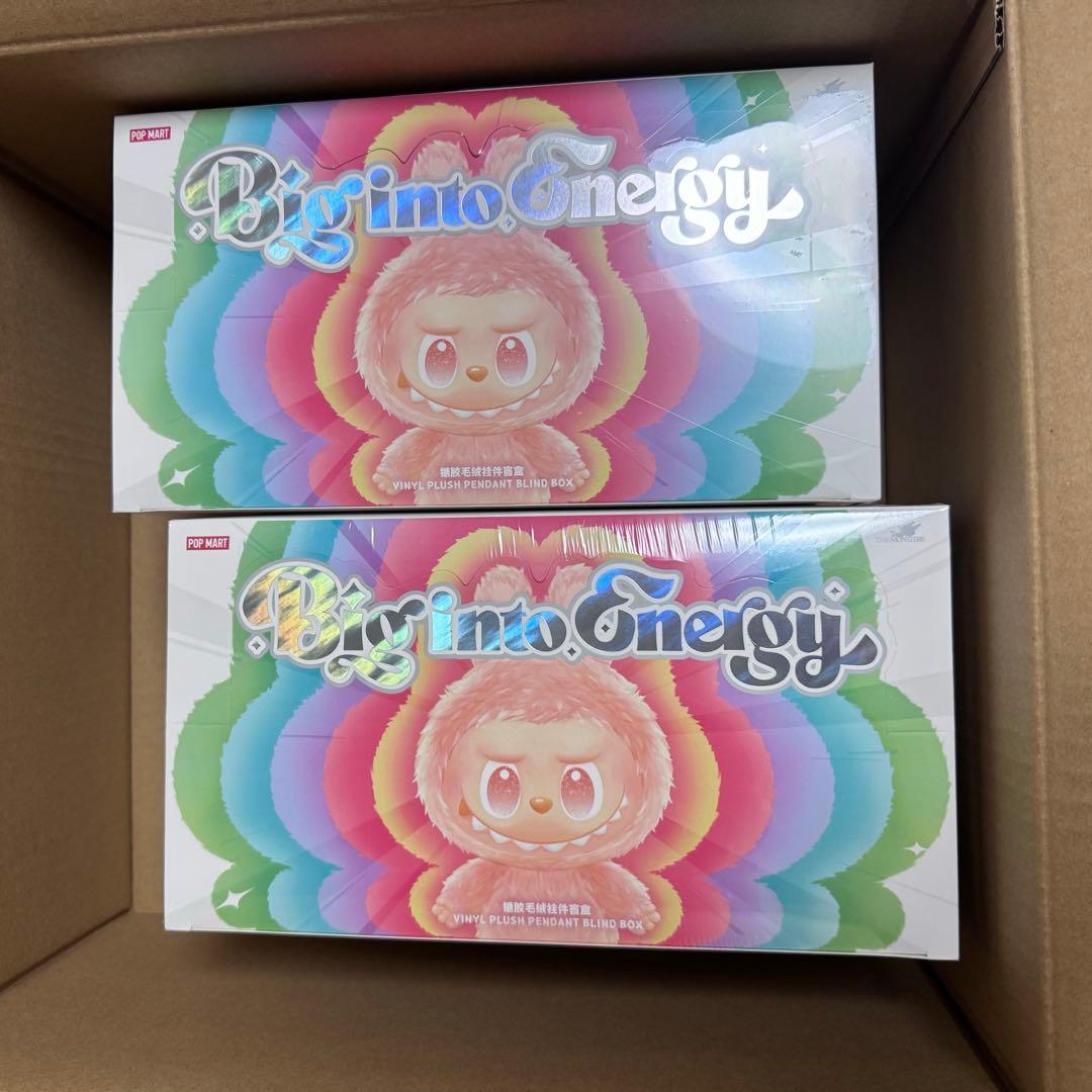 ぬいぐるみ LABUBU THE MONSTERS Big into Energy 1Box