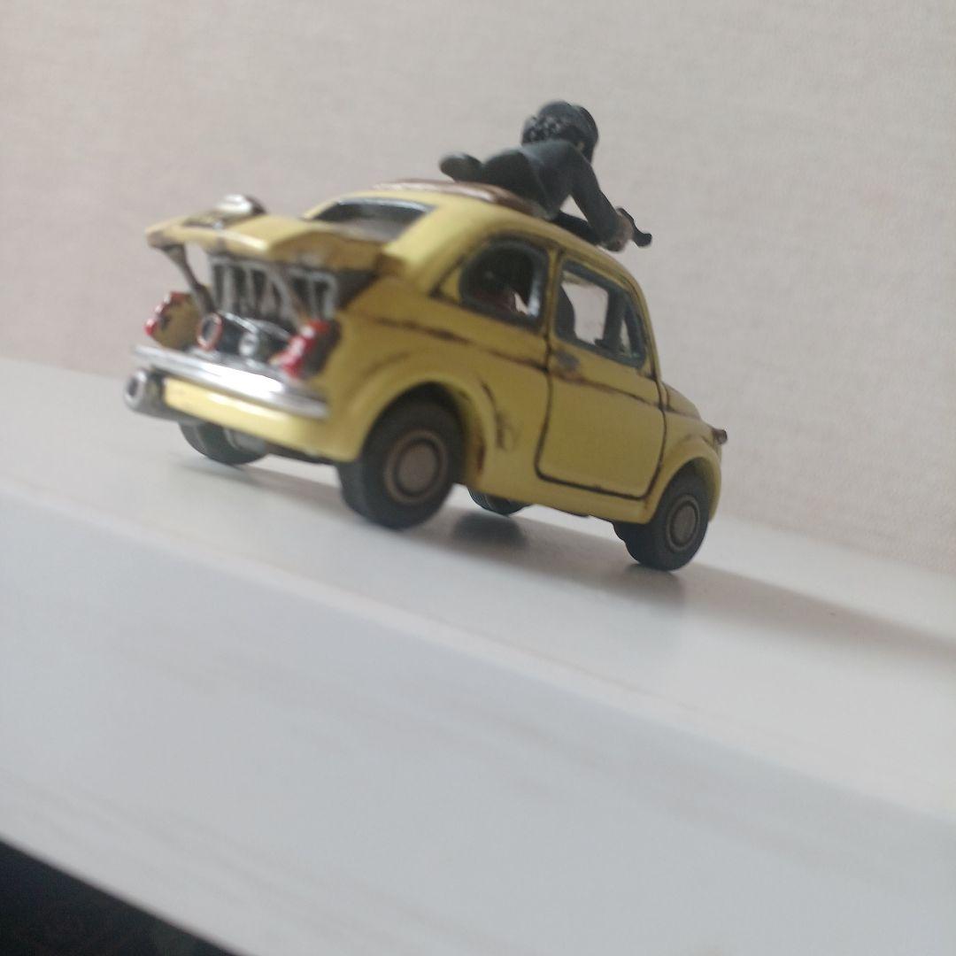 キャラウィールミニカー【ルパン三世フィアット】アクリルケース付