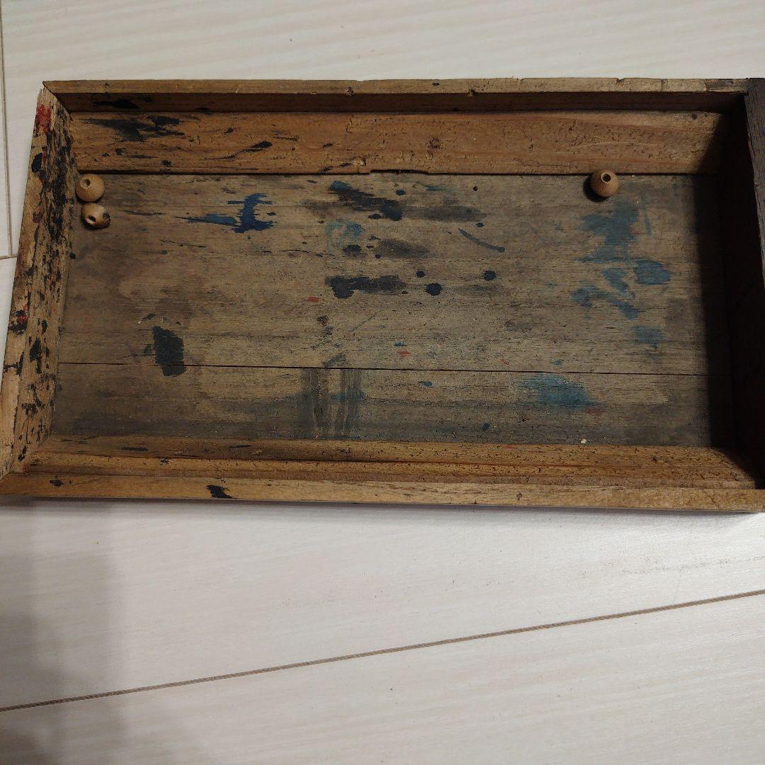 明治時代　硯箱　古道具　アンティーク