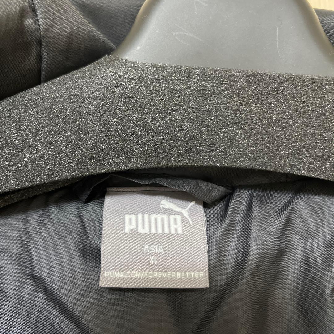 PUMA ダウンベンチコート XL ブラック