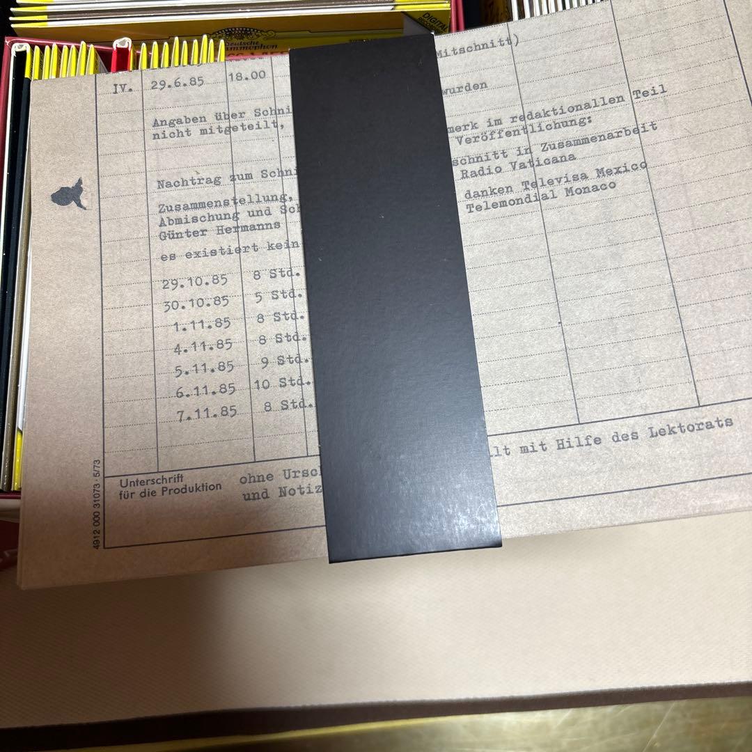 KARAJAN 1980s 限定版ボックスセットCD78枚組。