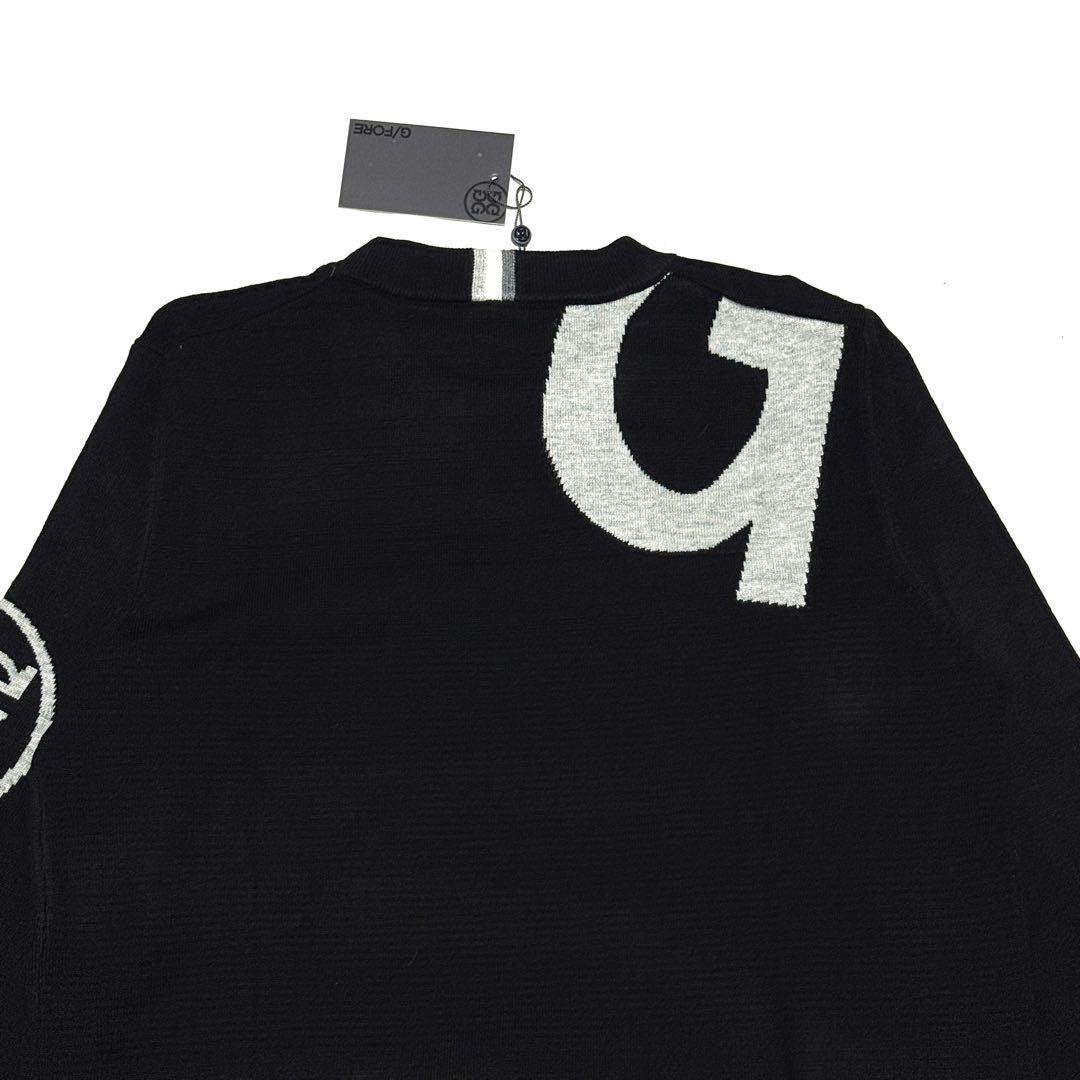 新品タグ付 ジーフォア セーター ブラック Ｇロゴ 洗練デザイン 高級感 定番