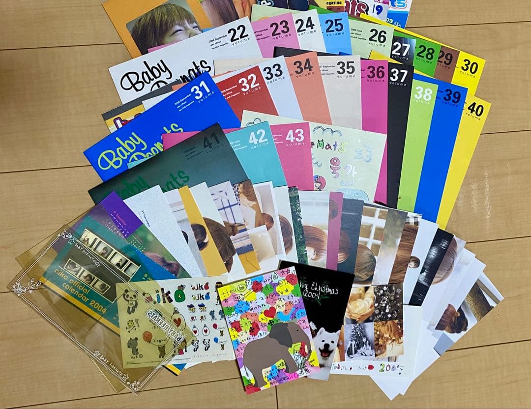 aiko FC ファンクラブ会報 カレンダー ステッカー　キーホルダー