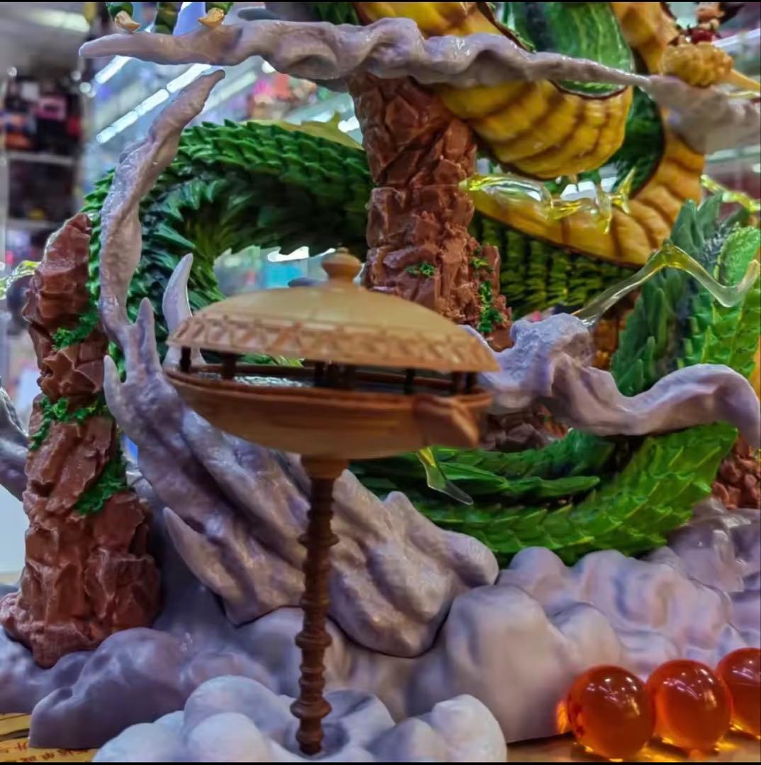 ドラゴンボール　悟空　幼少期　神龍　フィギュア　ガレージキット　50cm