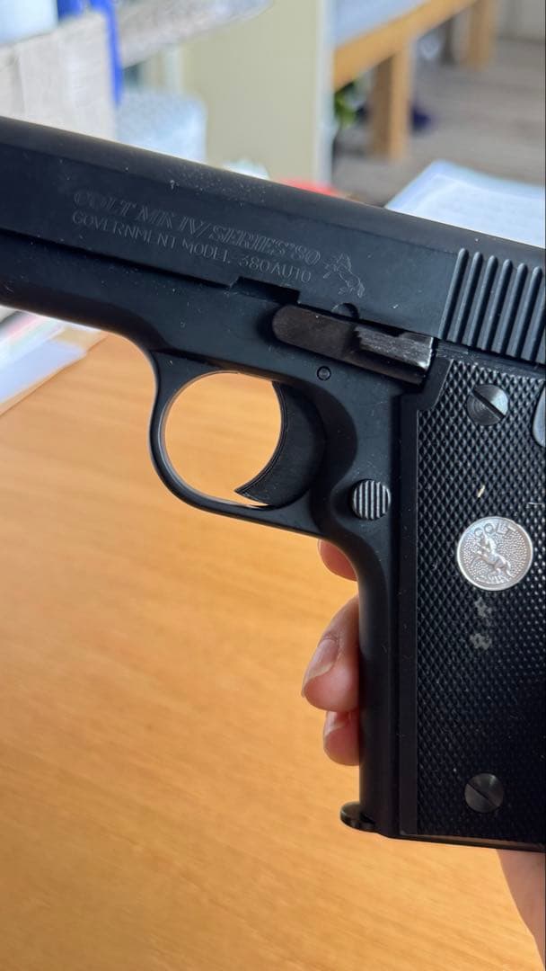 激レア希少品　タナカ　コルトガバメント380オート　HWモデル