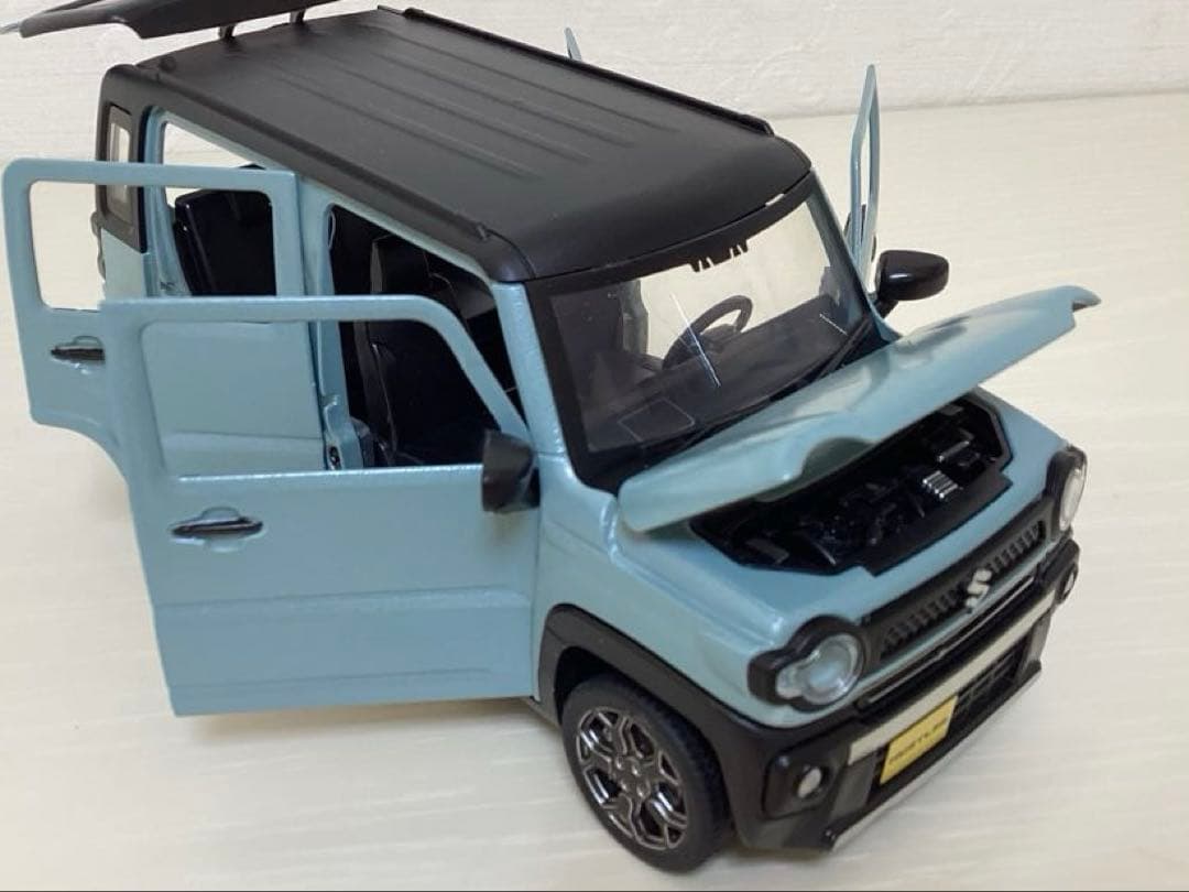 スズキ ハスラー タフワイルド風　オフブルー