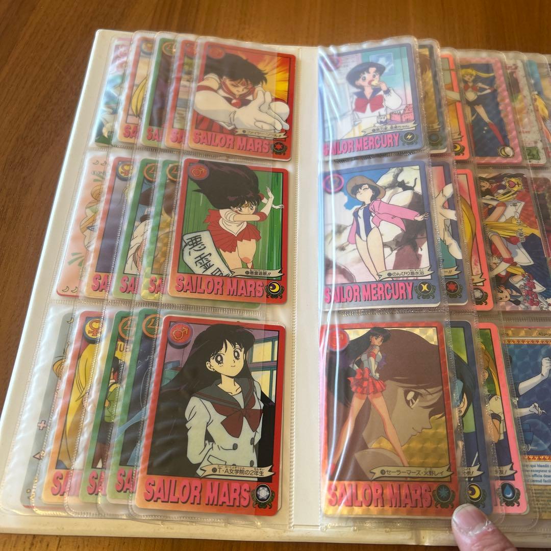 美少女戦士セーラームーンR ヒーローコレクションアルバム&カード まとめ売り！