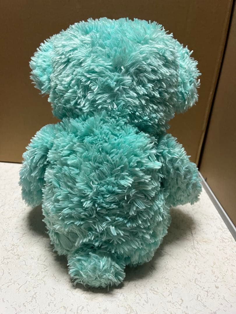 希少　最終値下げ　海外ベア　ディズニーベア　ディズニーダッフィ ミントブルー