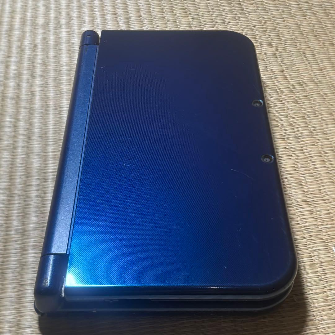 美品 New Nintendo 3DS LL メタリックブルー 動作良好 充電器