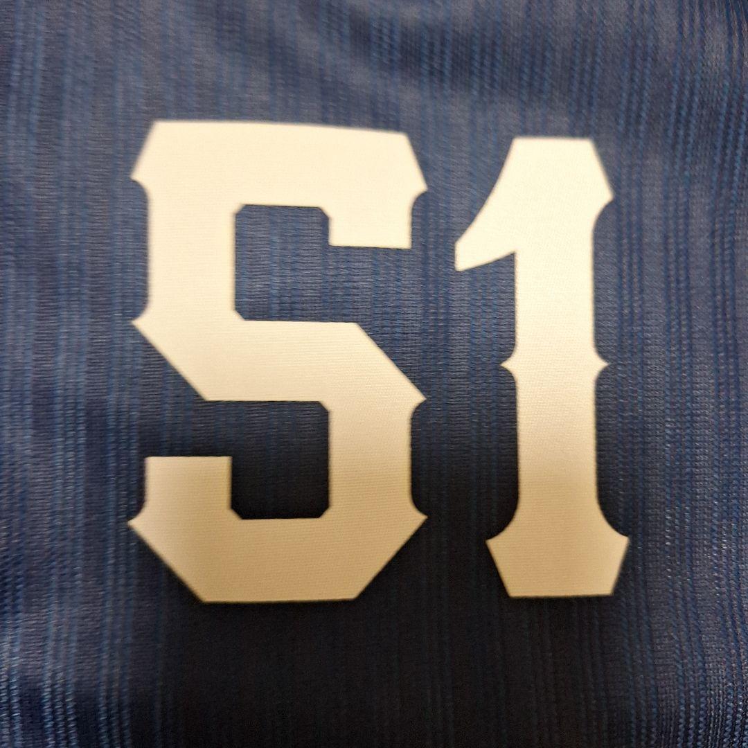 2025 埼玉西武ライオンズ　レプリカユニフォーム　ビジター　#51.西川愛也