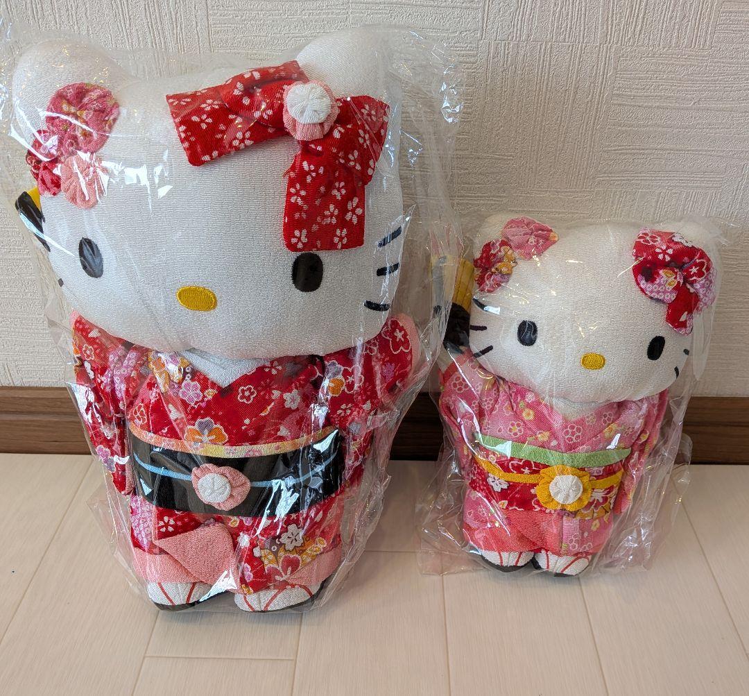 ハローキティ　着物　ぬいぐるみ　和服　まねっこダニエル　まとめ売り☆　サンリオ