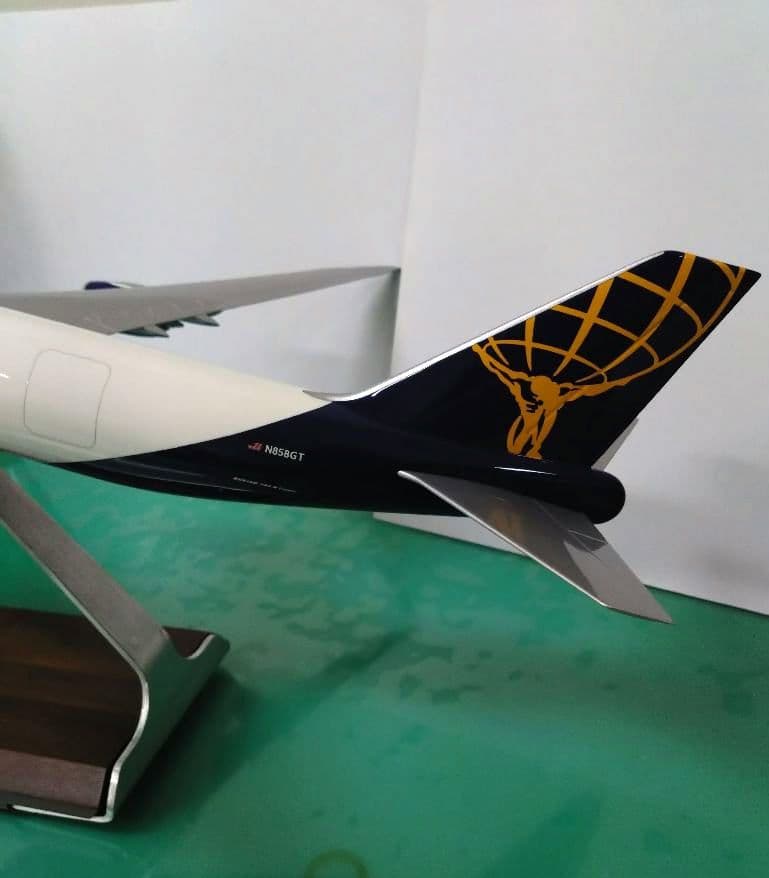 ATLAS AIR 航空機ジャンボ貨物機モデル 1/144　PACMIN社製