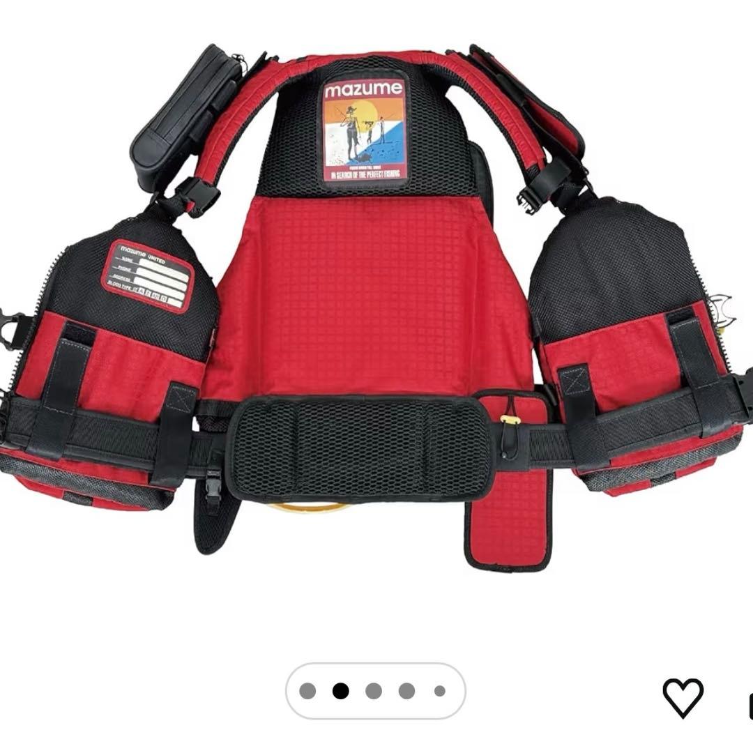 ⭐️新品未使用⭐️mazume レッドムーンライフジャケット サーフスペシャルIII